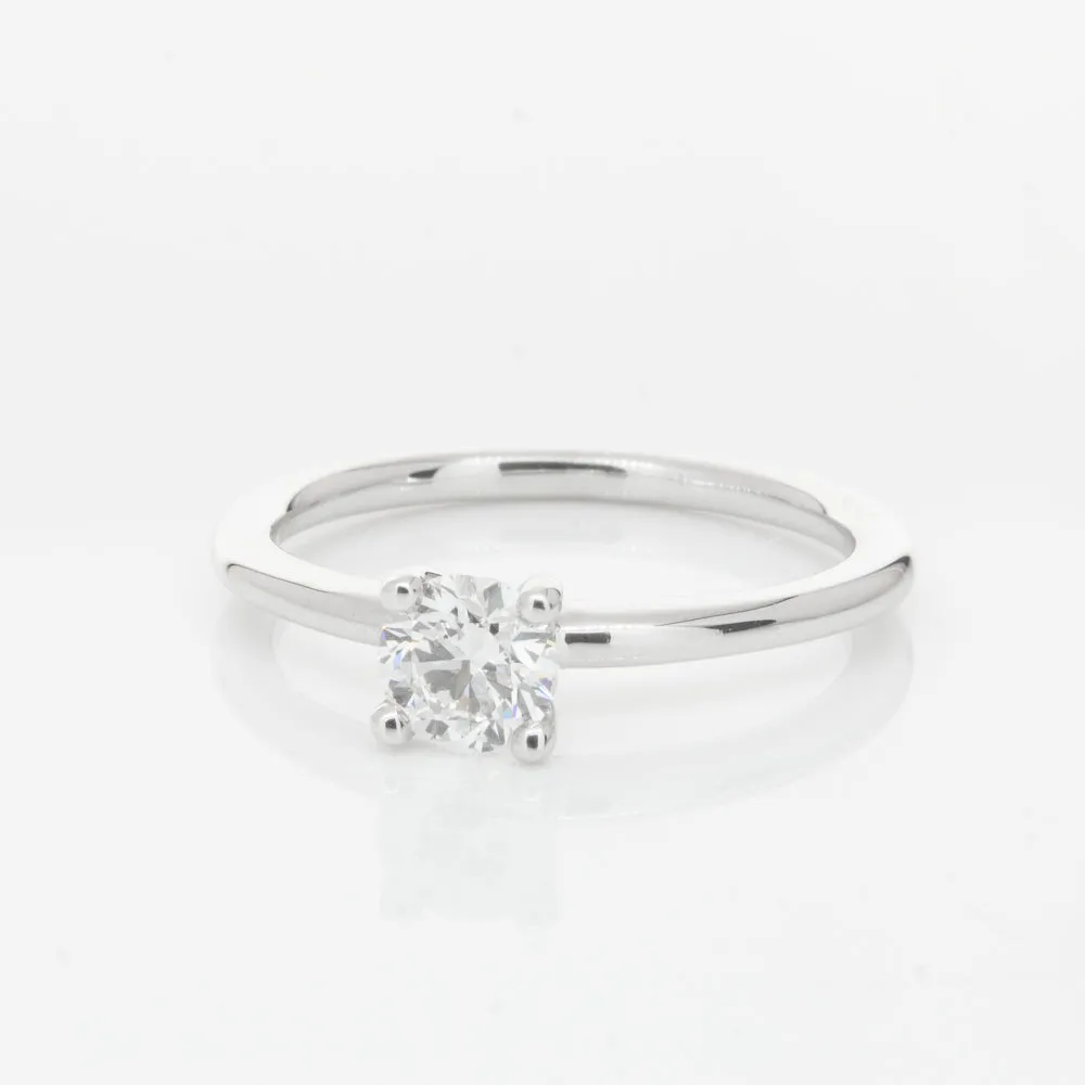 18ct White Gold .50ct Diamond Melba Ring