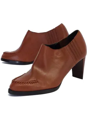 3.1 Phillip Lim - Brown Leather Booties Sz 10