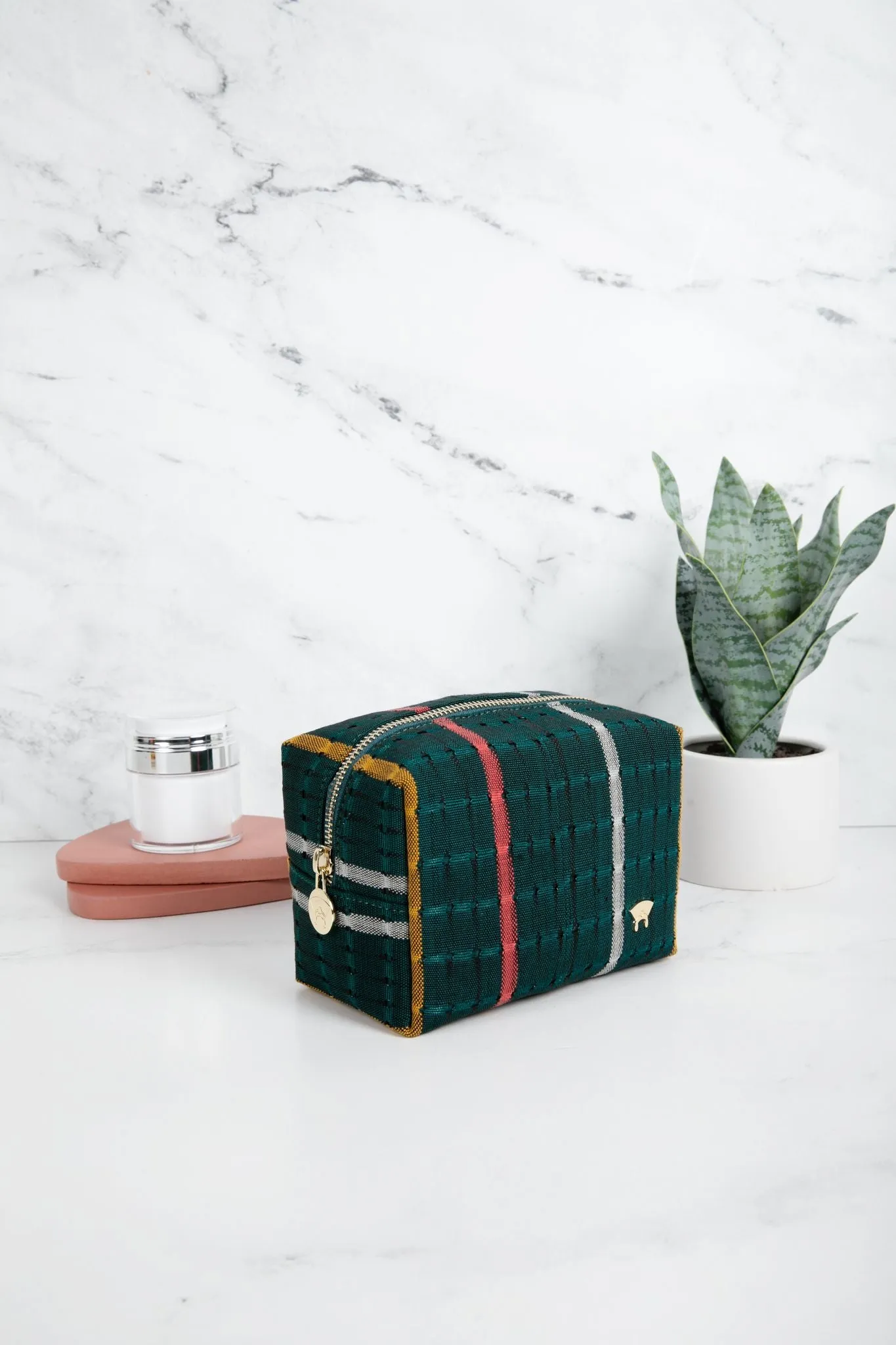 Abike Makeup Pouch - Pine