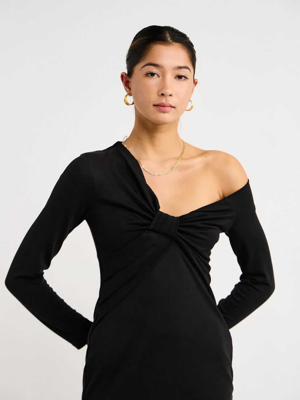 Acler Tompkins Dress in Black