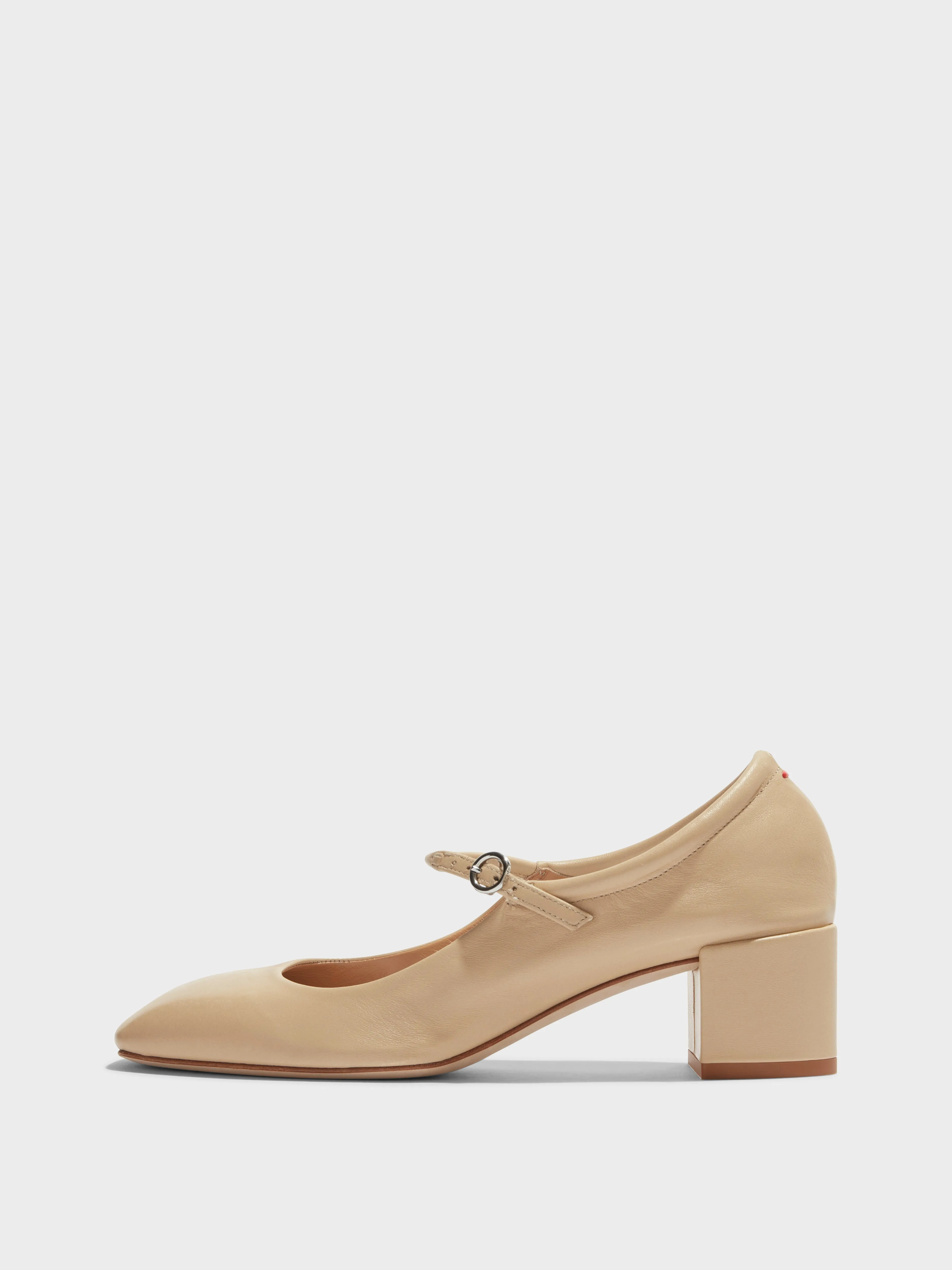 Aline Leather Mary-Jane Pumps