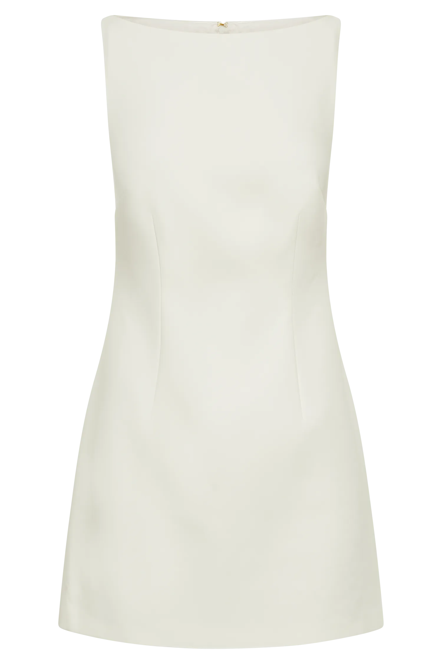 Angela Suiting Mini Dress - Ivory