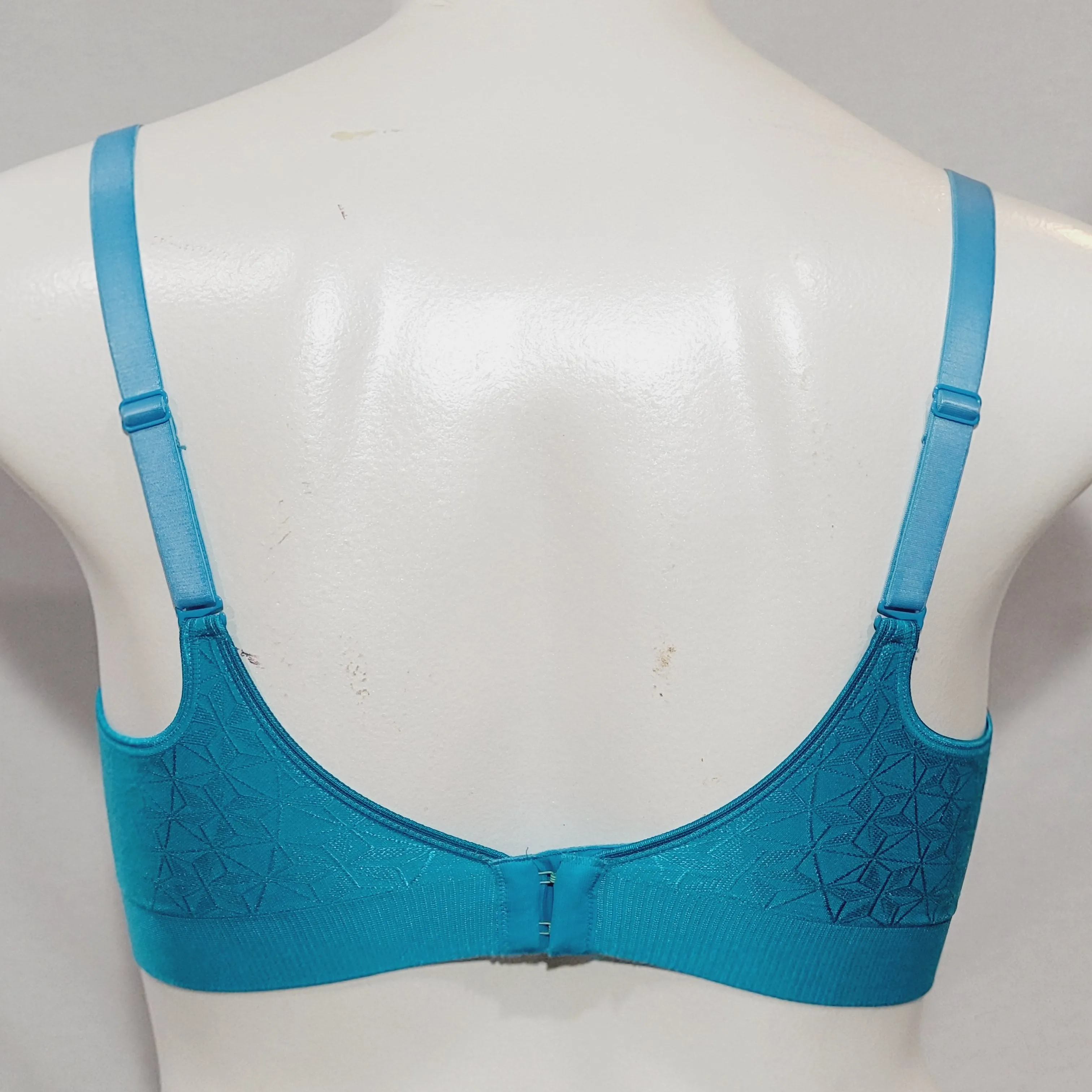 Bali 3381 Comfort Revolution Smart Sizes Convertible No Wire Bra MEDIUM Teal NWT DISCONTINUED