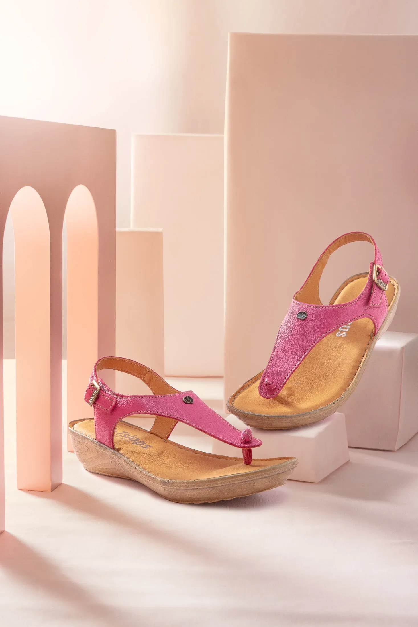 Barundi - Wedge - Aurora (Pink)