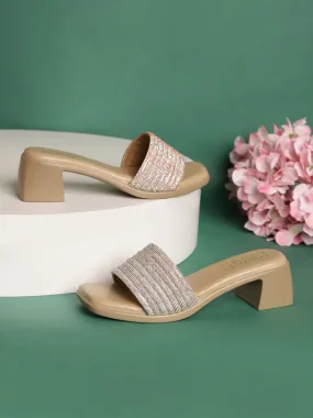 Beige PU Block Sandals (TC-REN-T25-BEIG)