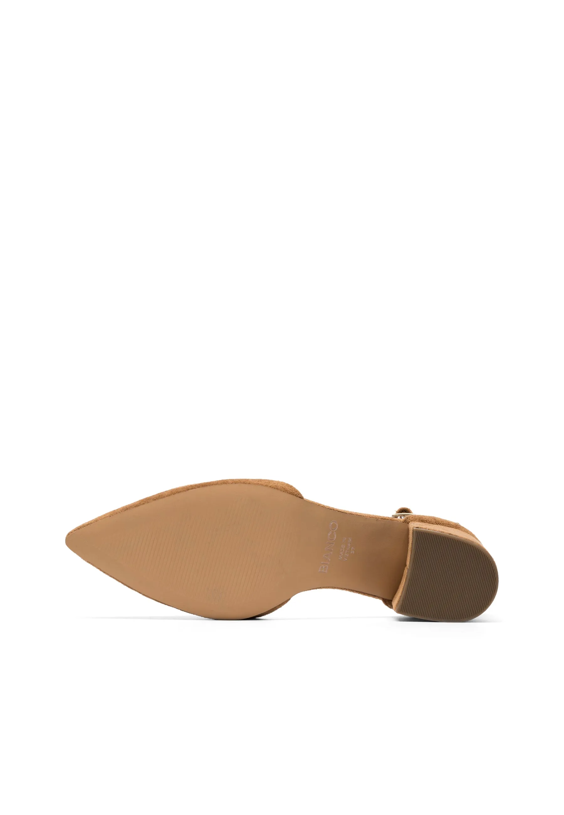 Biadevived Camel Suede Pumps