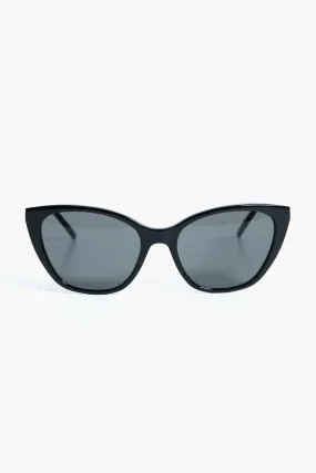 Black Cat Eye Sunglasses