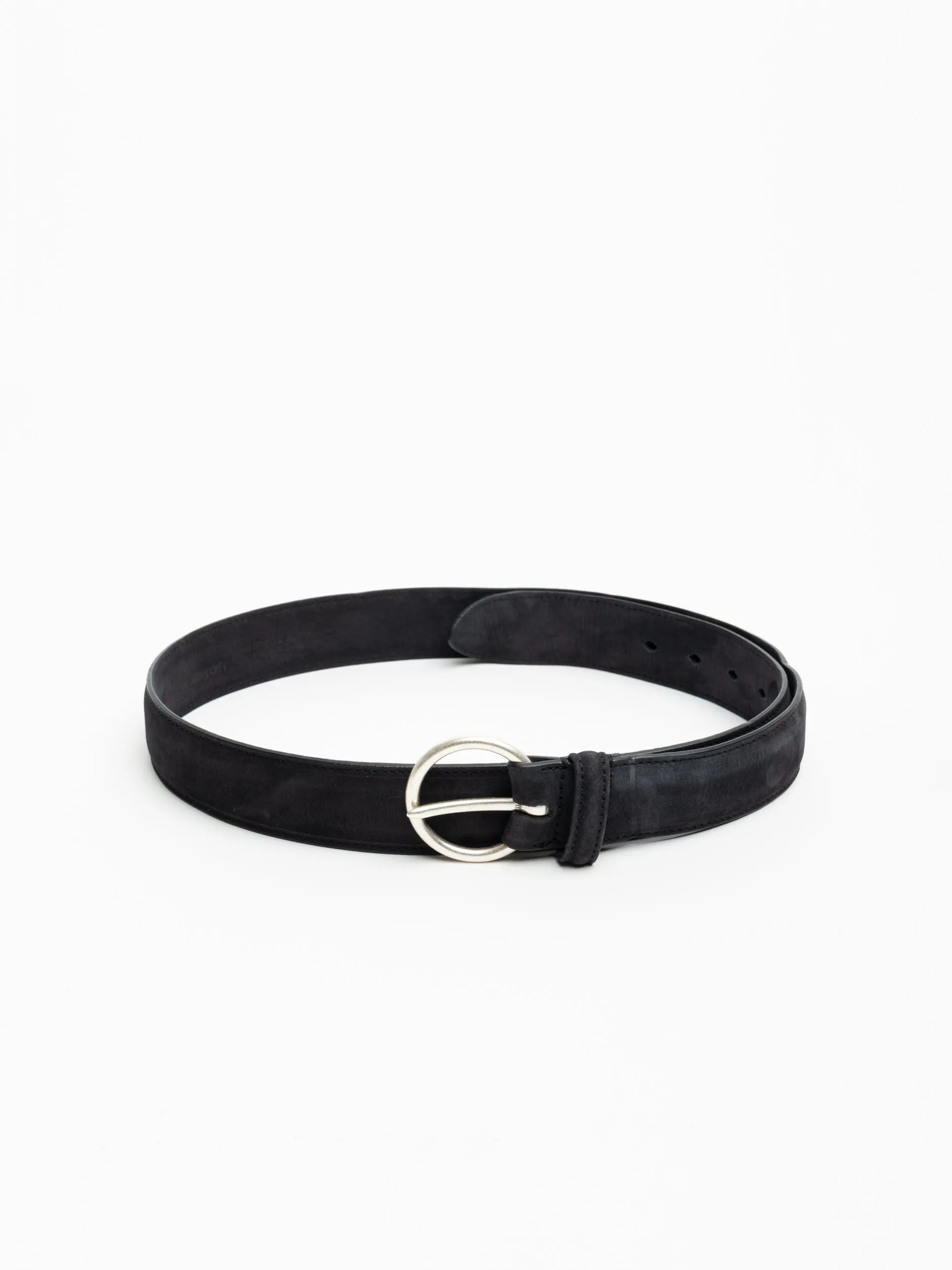 Black Suede Belt