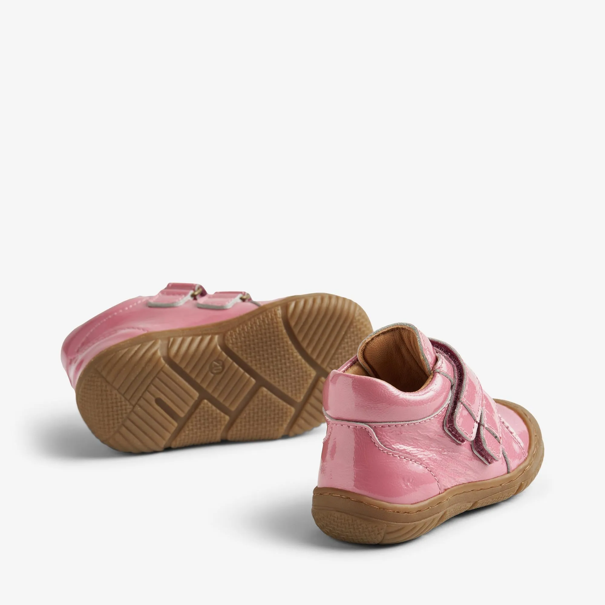 Bootie Double Velcro Ivalo Patent - pink