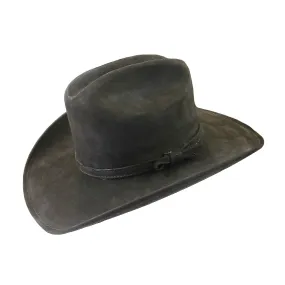 Brown Suede Leather Western Cowboy Hat