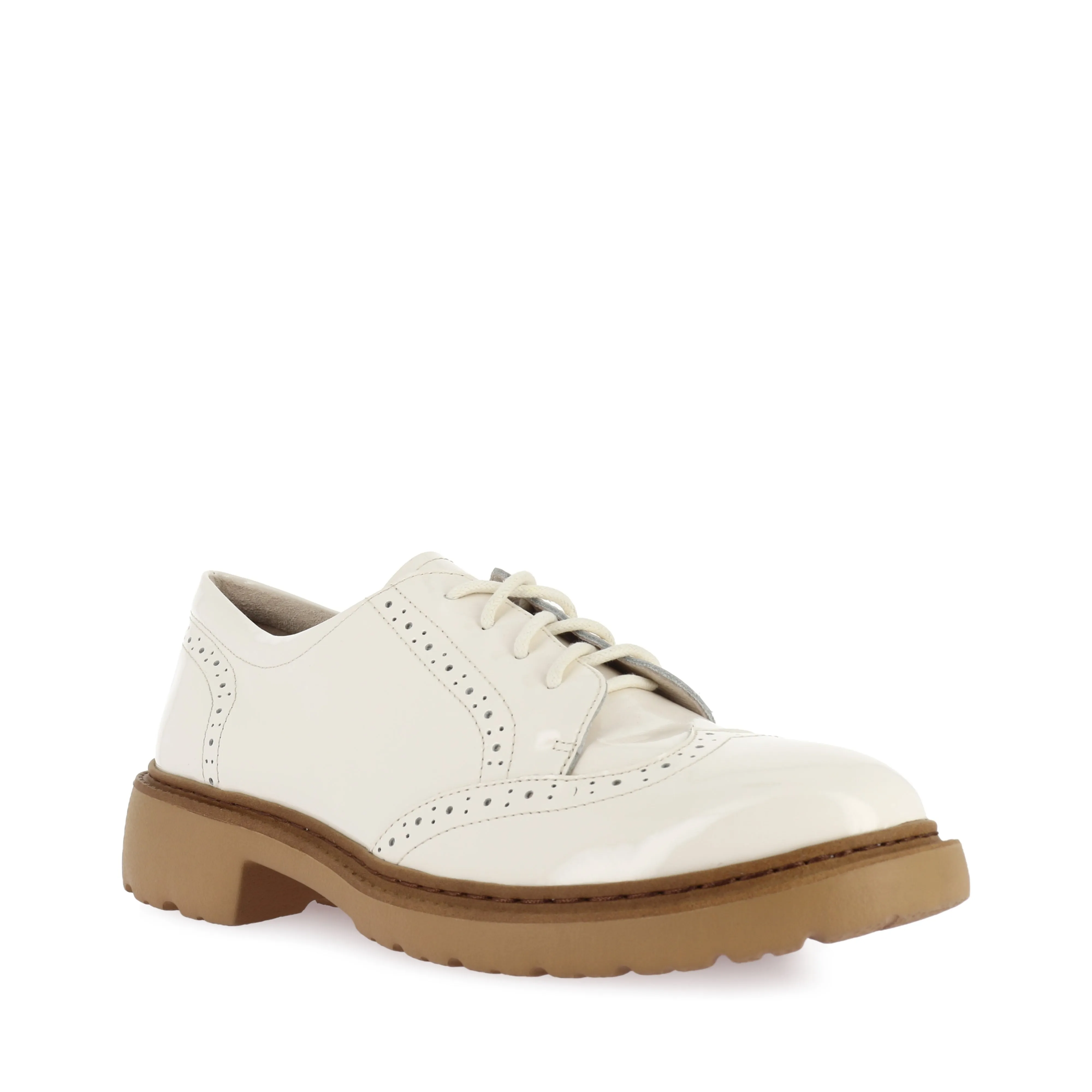 BRUMMEL - IVORY PATENT LEATHER