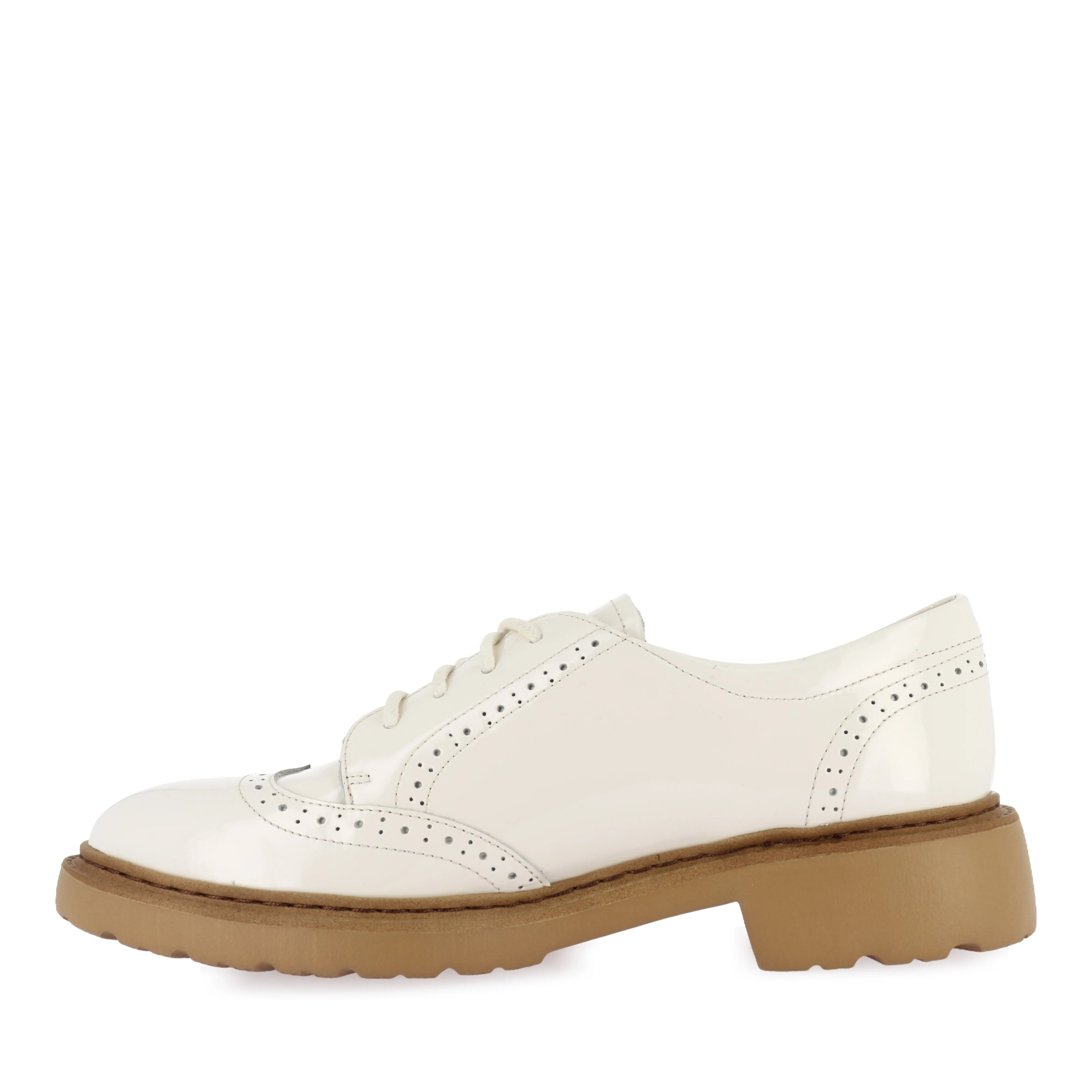 BRUMMEL - IVORY PATENT LEATHER