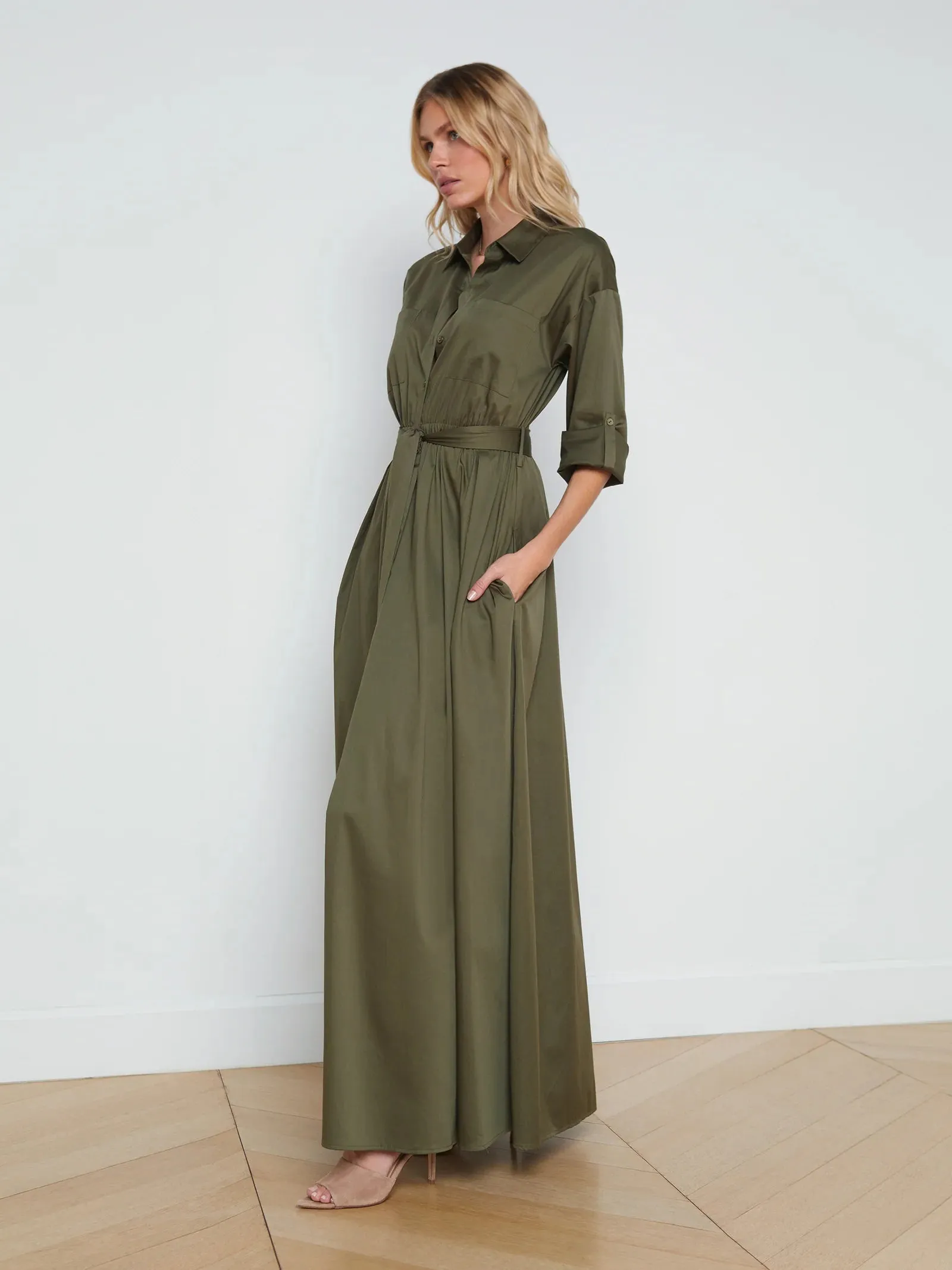 Cammi Long Shirt Dress