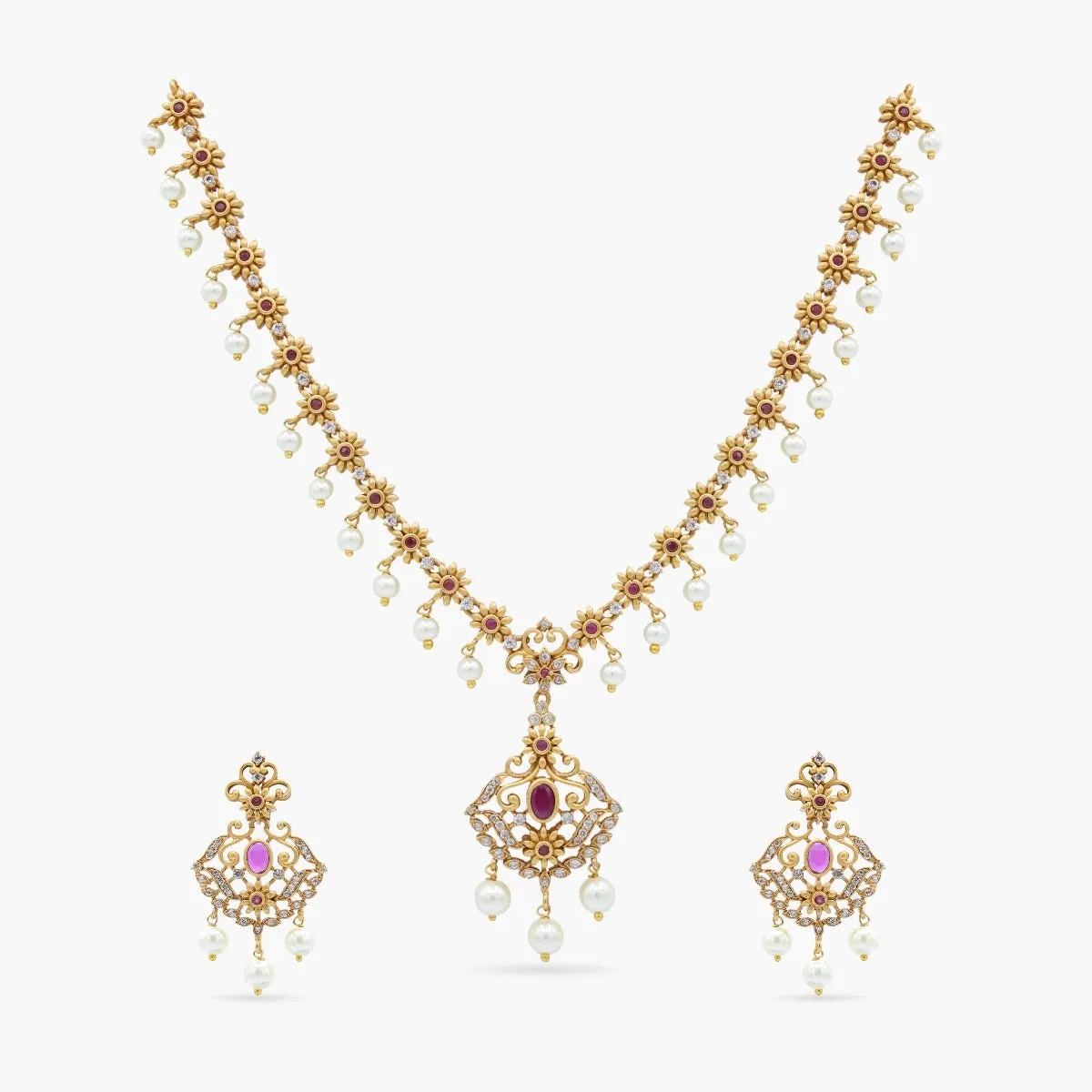 Chhaya Antique Necklace Set