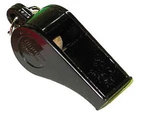 Colored Officials Whistle