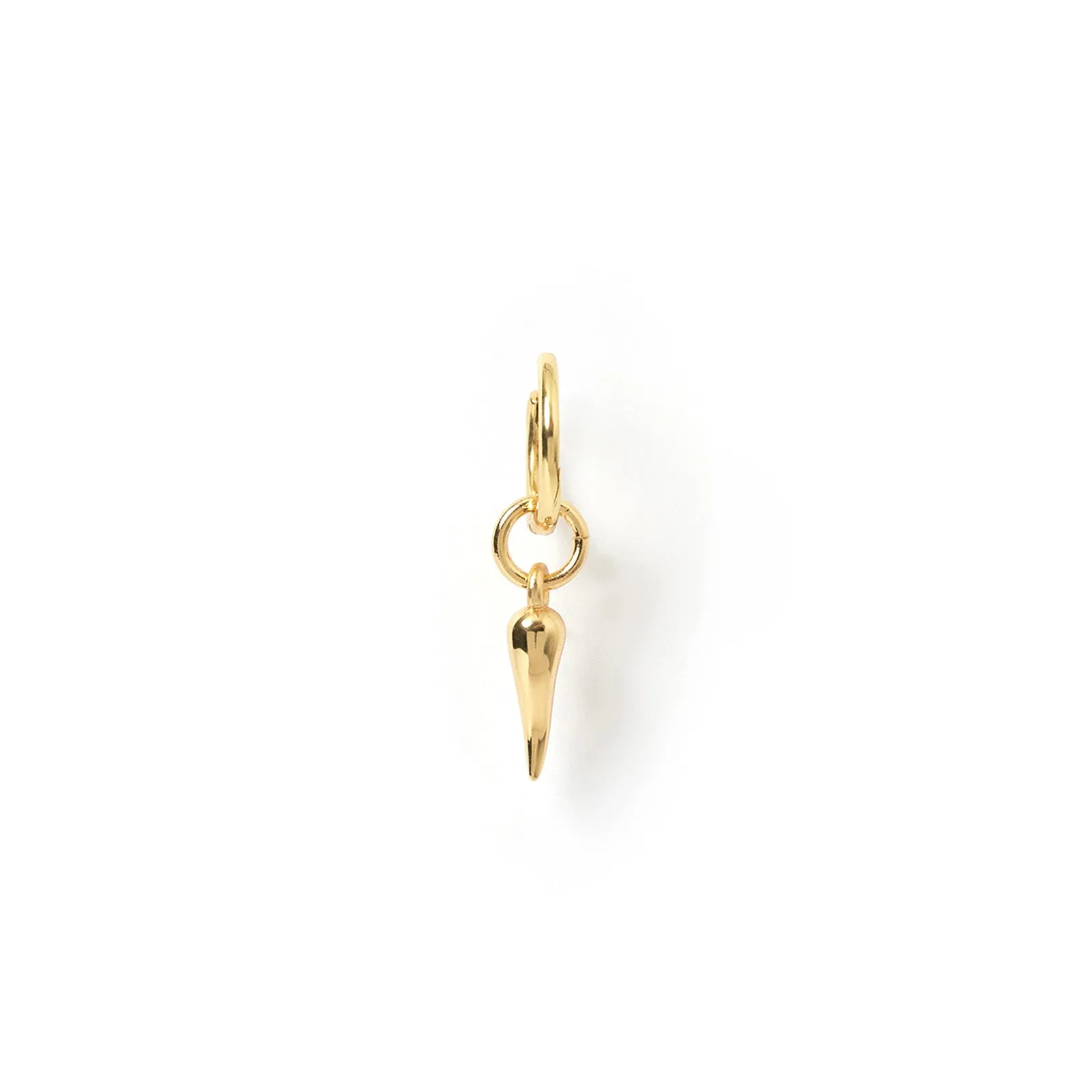 Cornicello Gold Single Charm Earring - Small