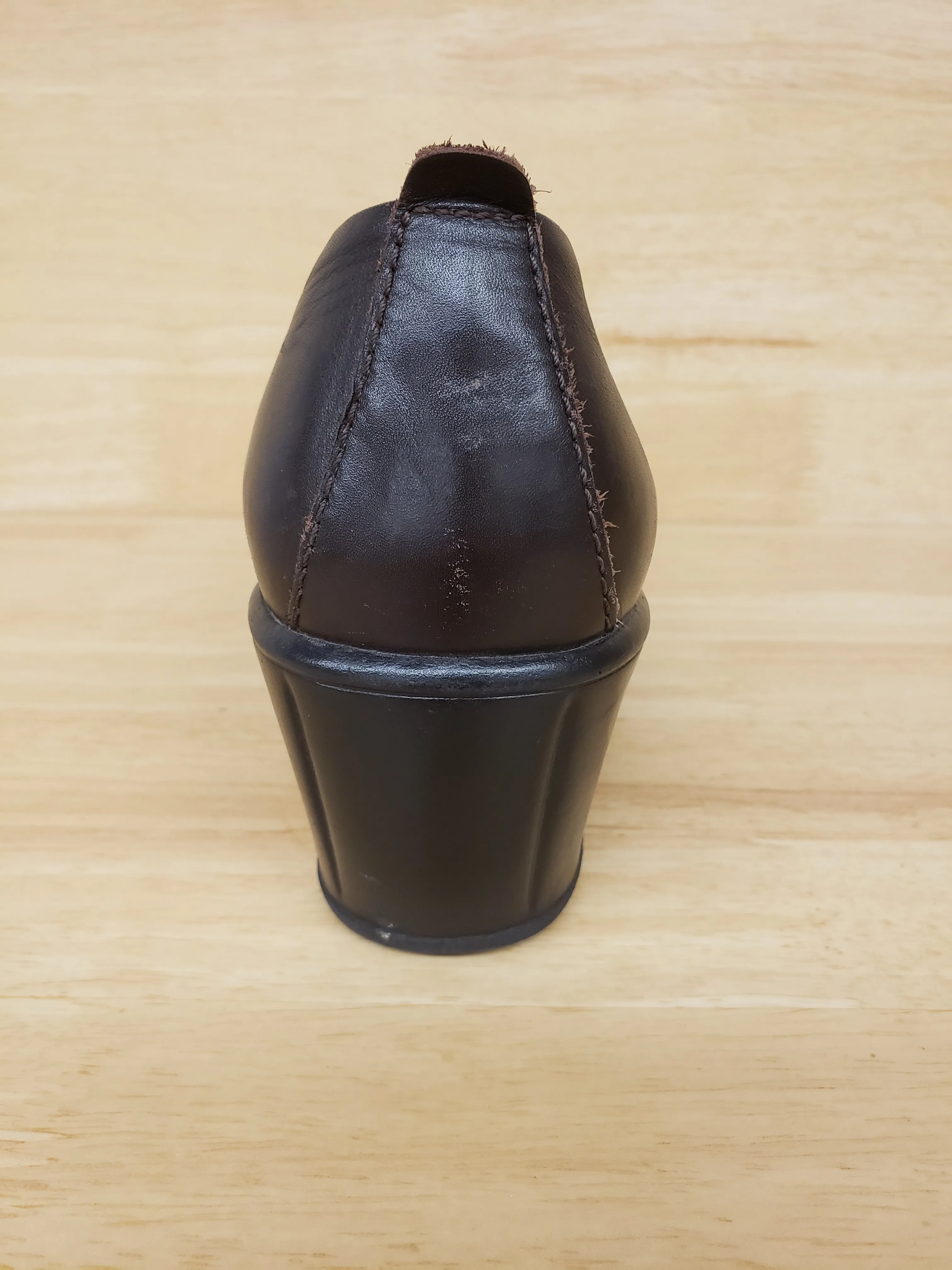 Dansko Heel Dark Brown ASIS