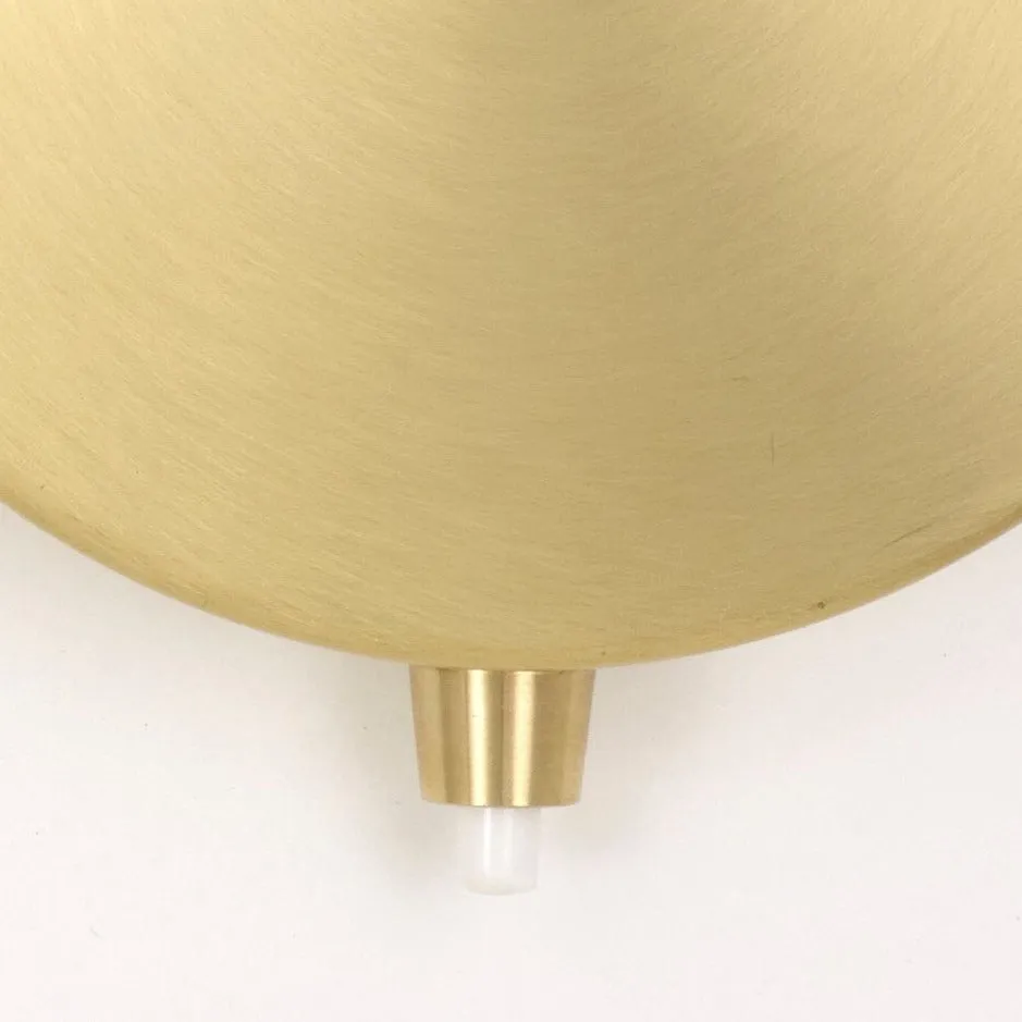 Double Arm Wall Light - Brass