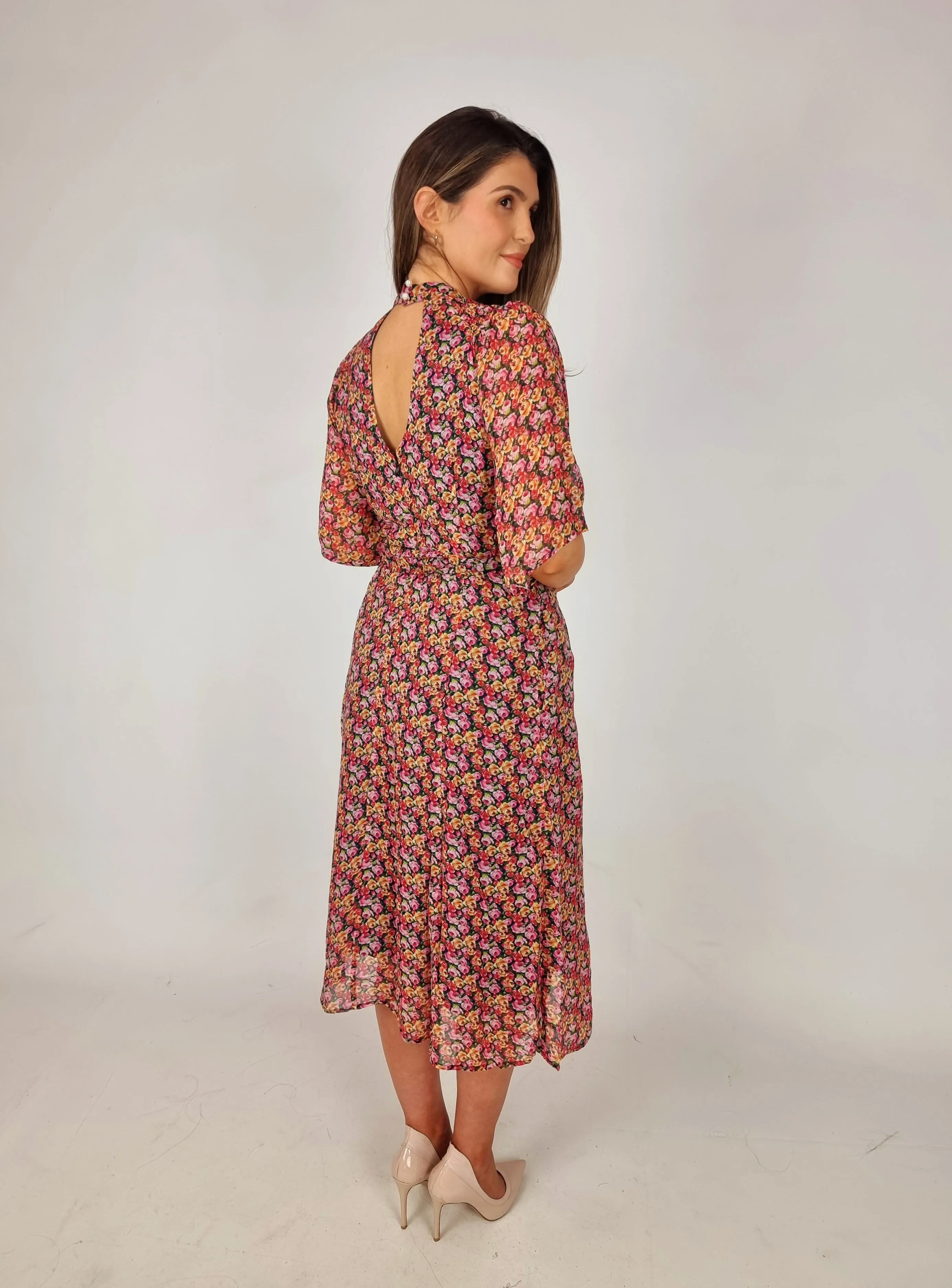 Emily Lovelock Floral Dress