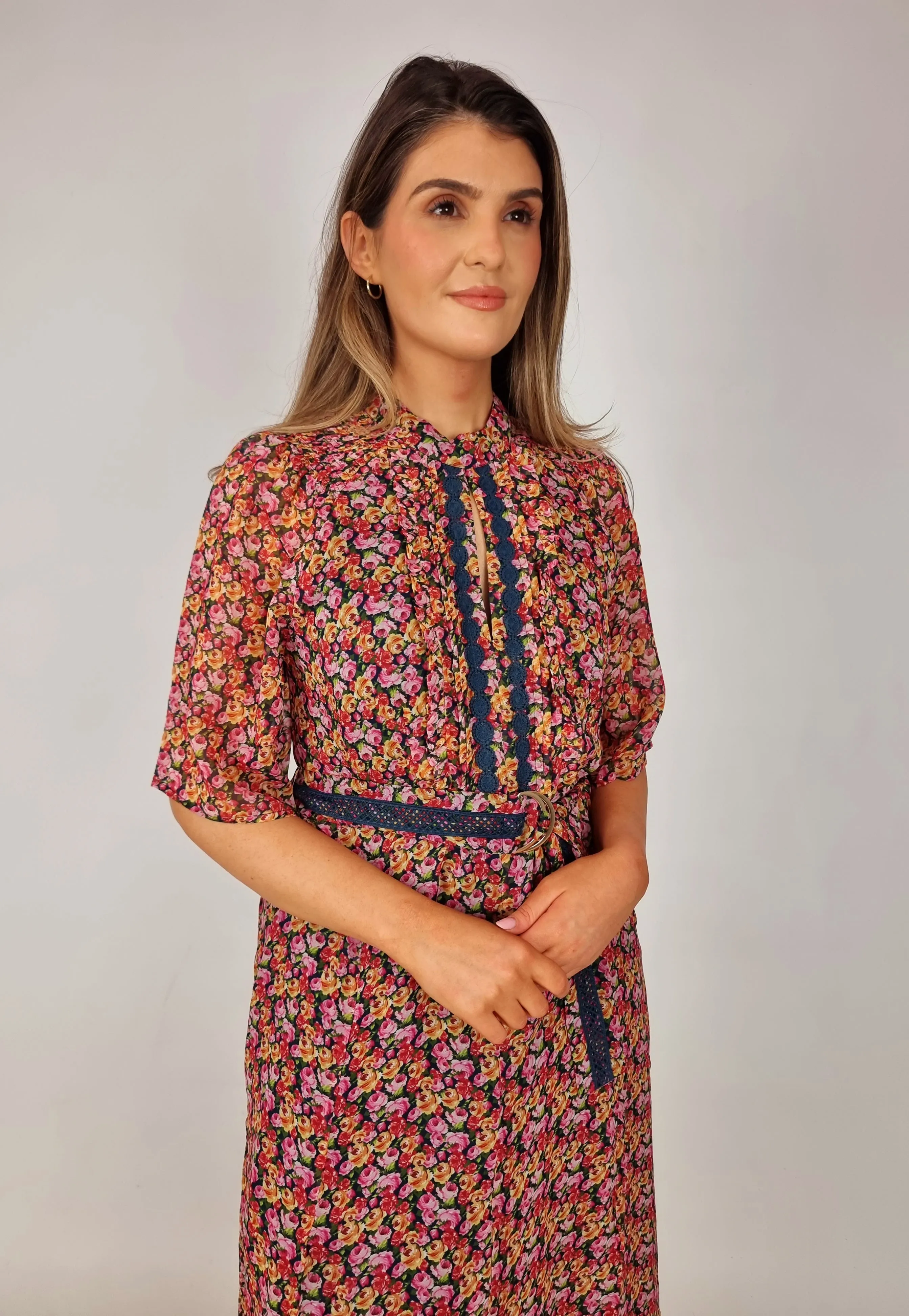 Emily Lovelock Floral Dress