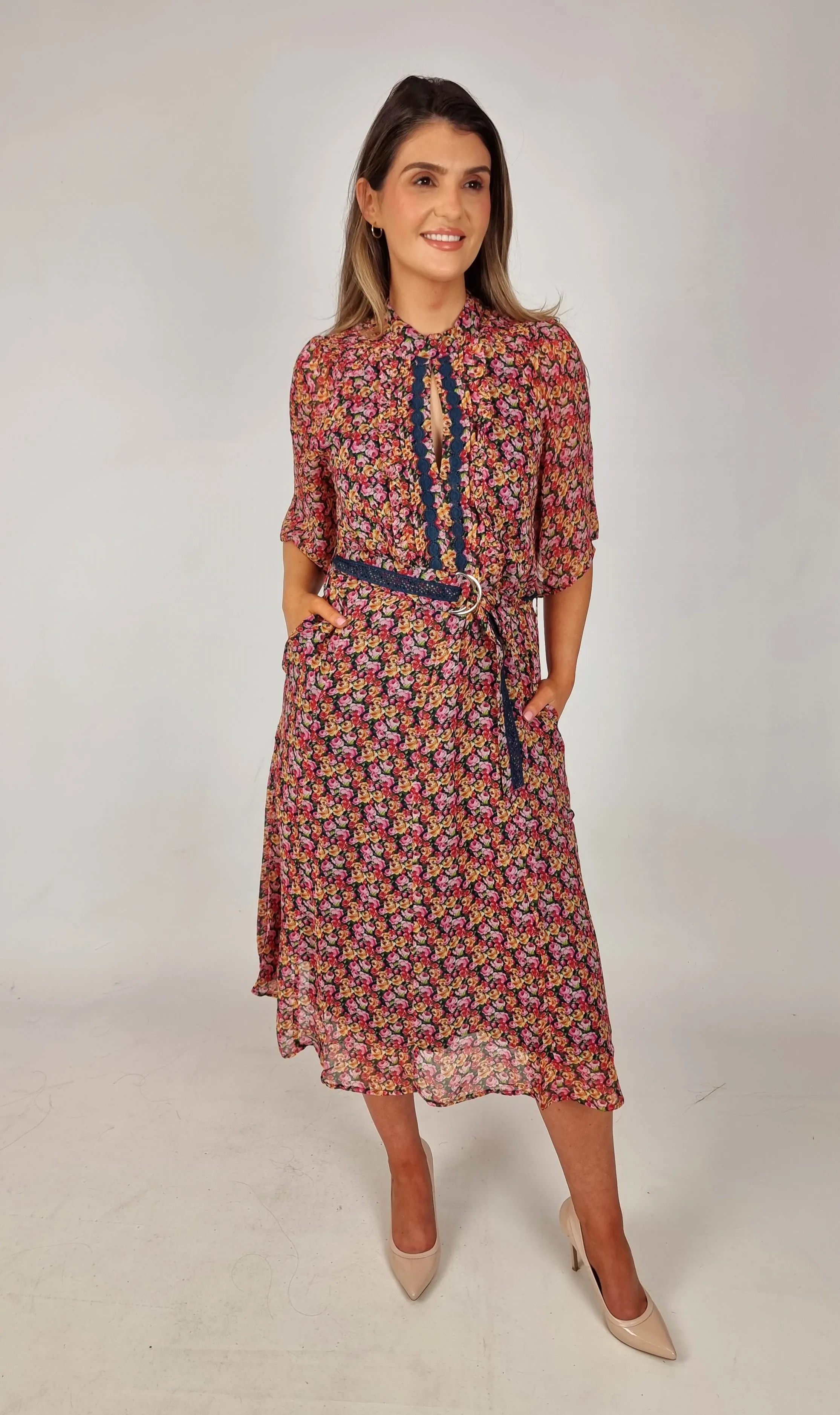 Emily Lovelock Floral Dress