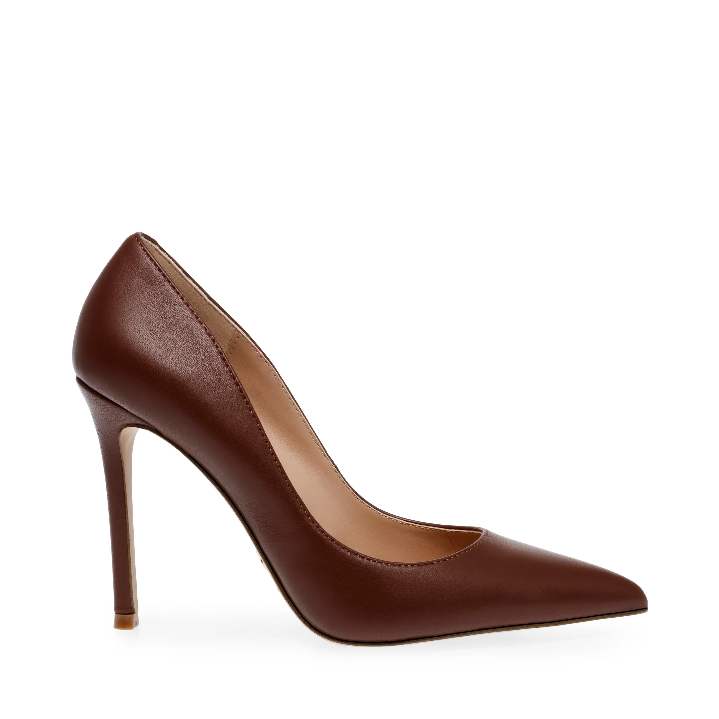 Evelyn-E Classic Cappuccino Leather Pump for Women