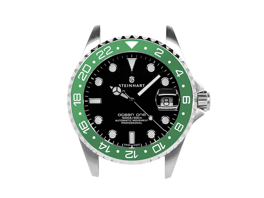 GMT Style Ceramic Bezel Insert Green