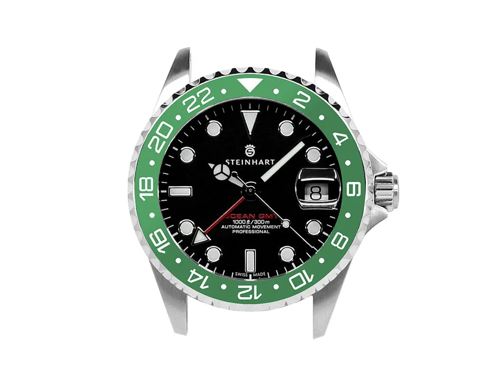 GMT Style Ceramic Bezel Insert Green