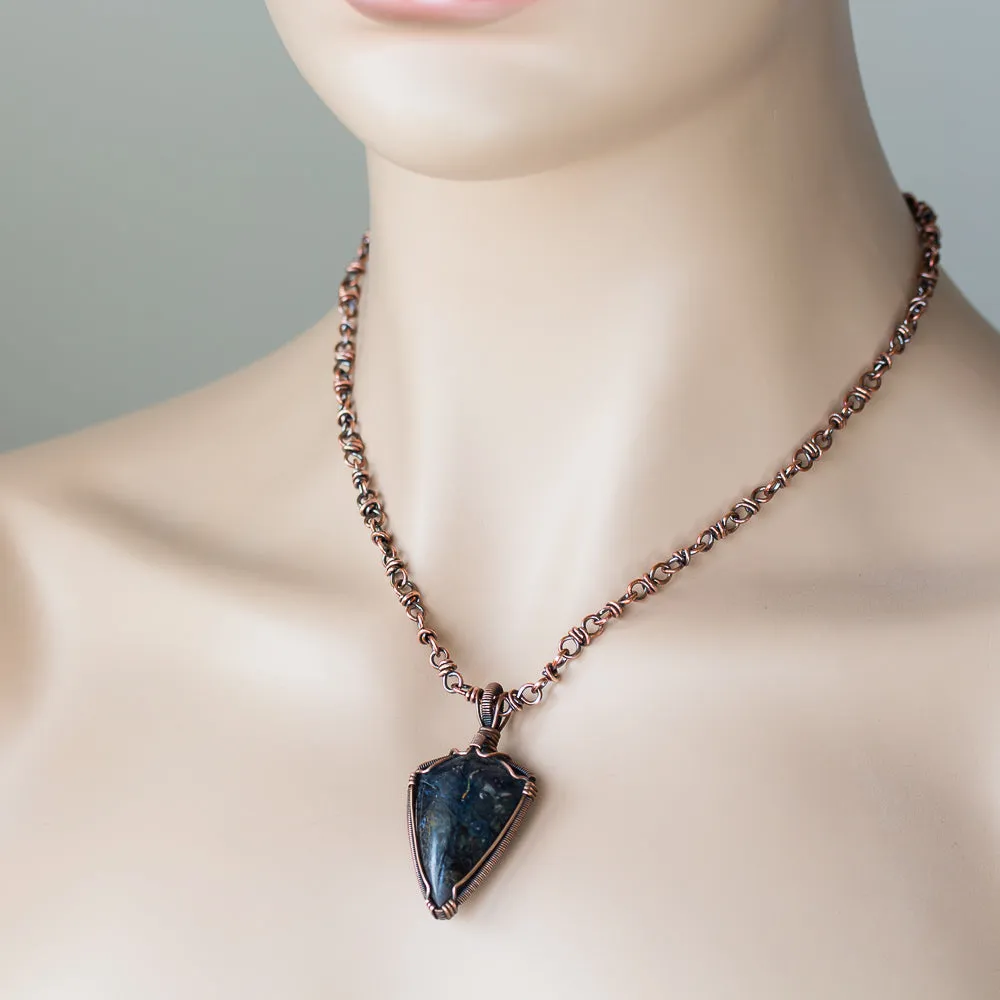 Handcrafted Copper Necklace - Bigger Link Chain