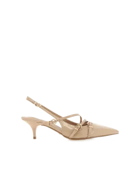 JEANI - BEIGE PATENT