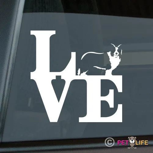 Love Border Colliepark   Sticker