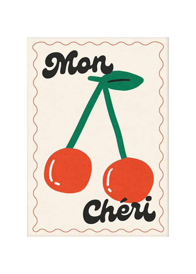 Mon Cheri Art Print