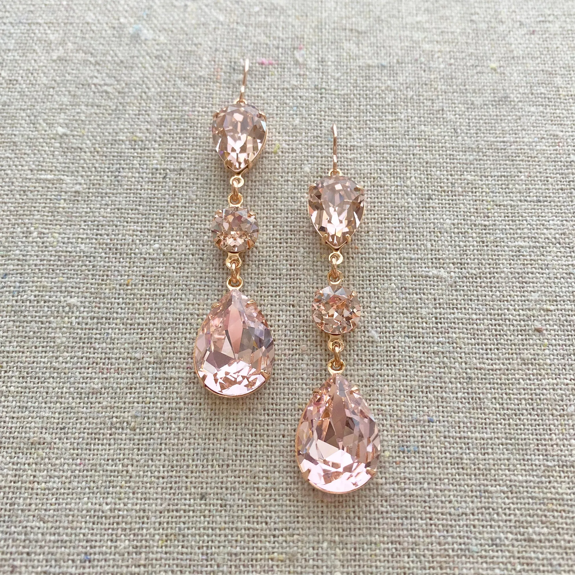 Pear Stiletto Earrings