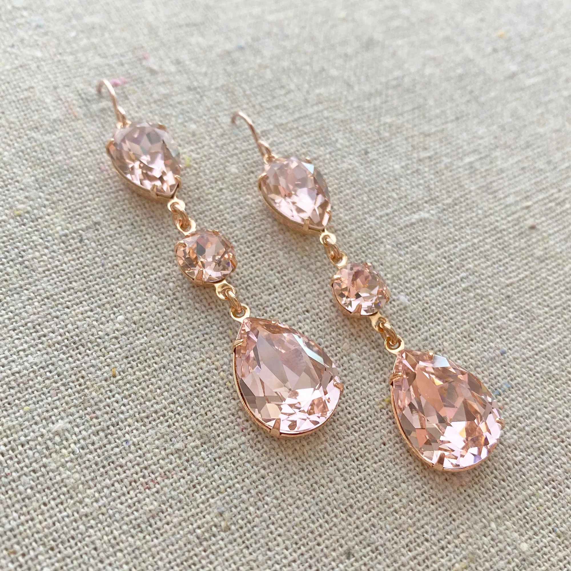 Pear Stiletto Earrings