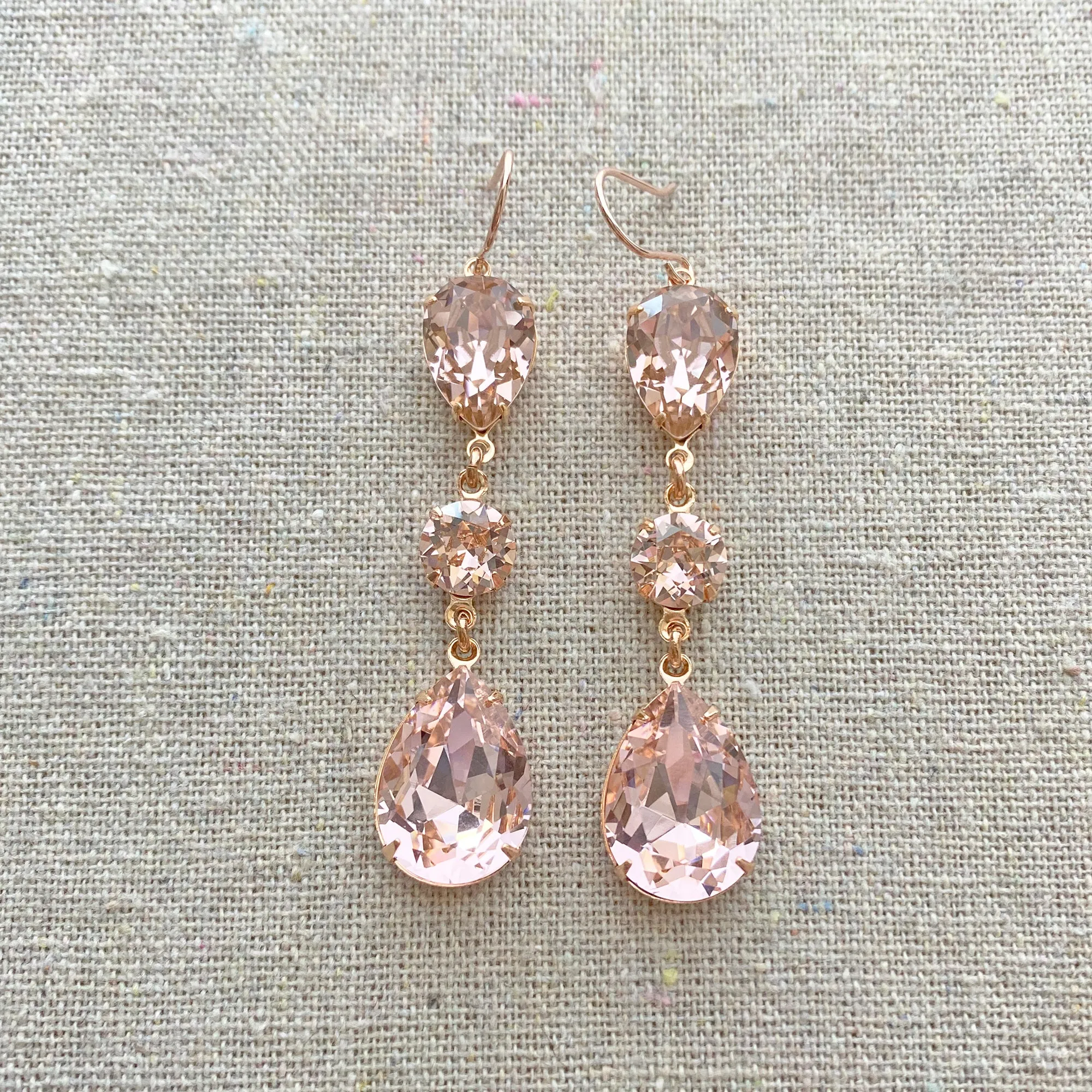 Pear Stiletto Earrings