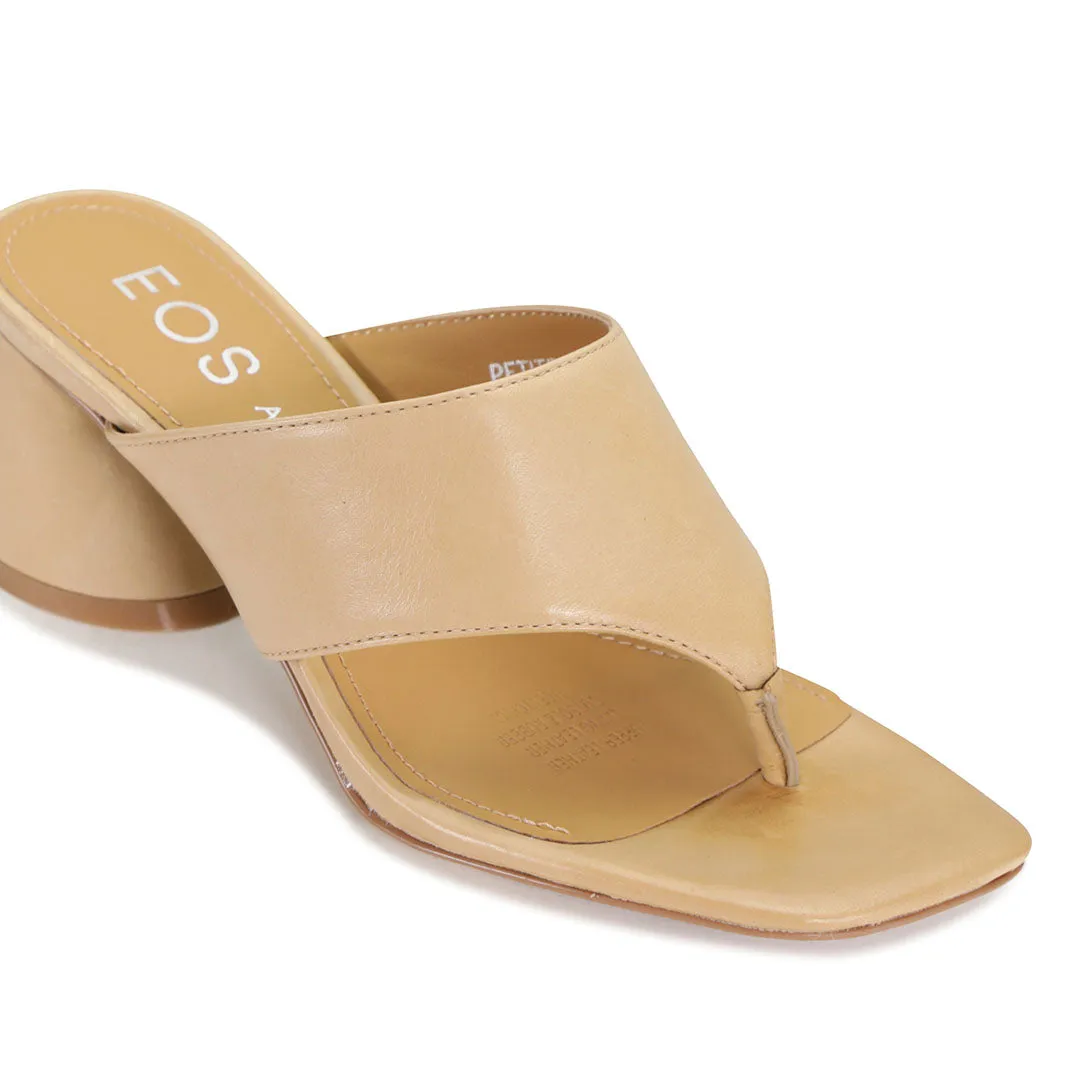 Petite Leather Sling Back Sandals