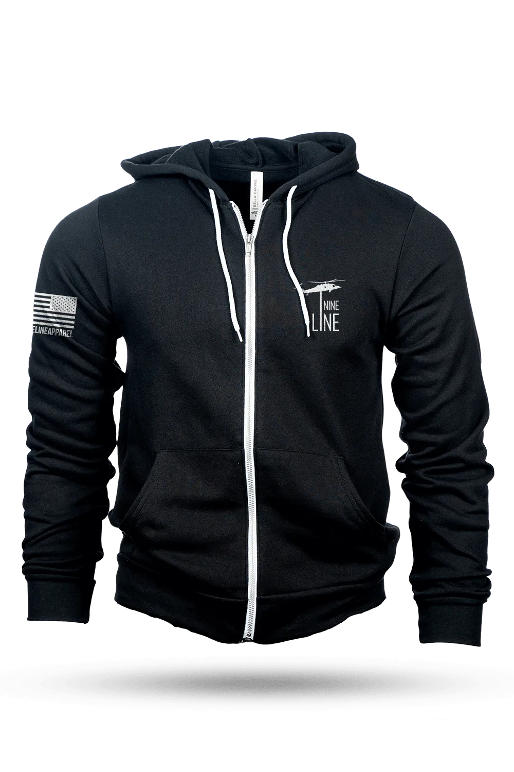 Thin Red Line - Full-Zip Hoodie