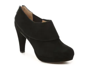 Women's ADRIENNE VITTADINI •Pasco• Platform Bootie- Black Suede 8.5M